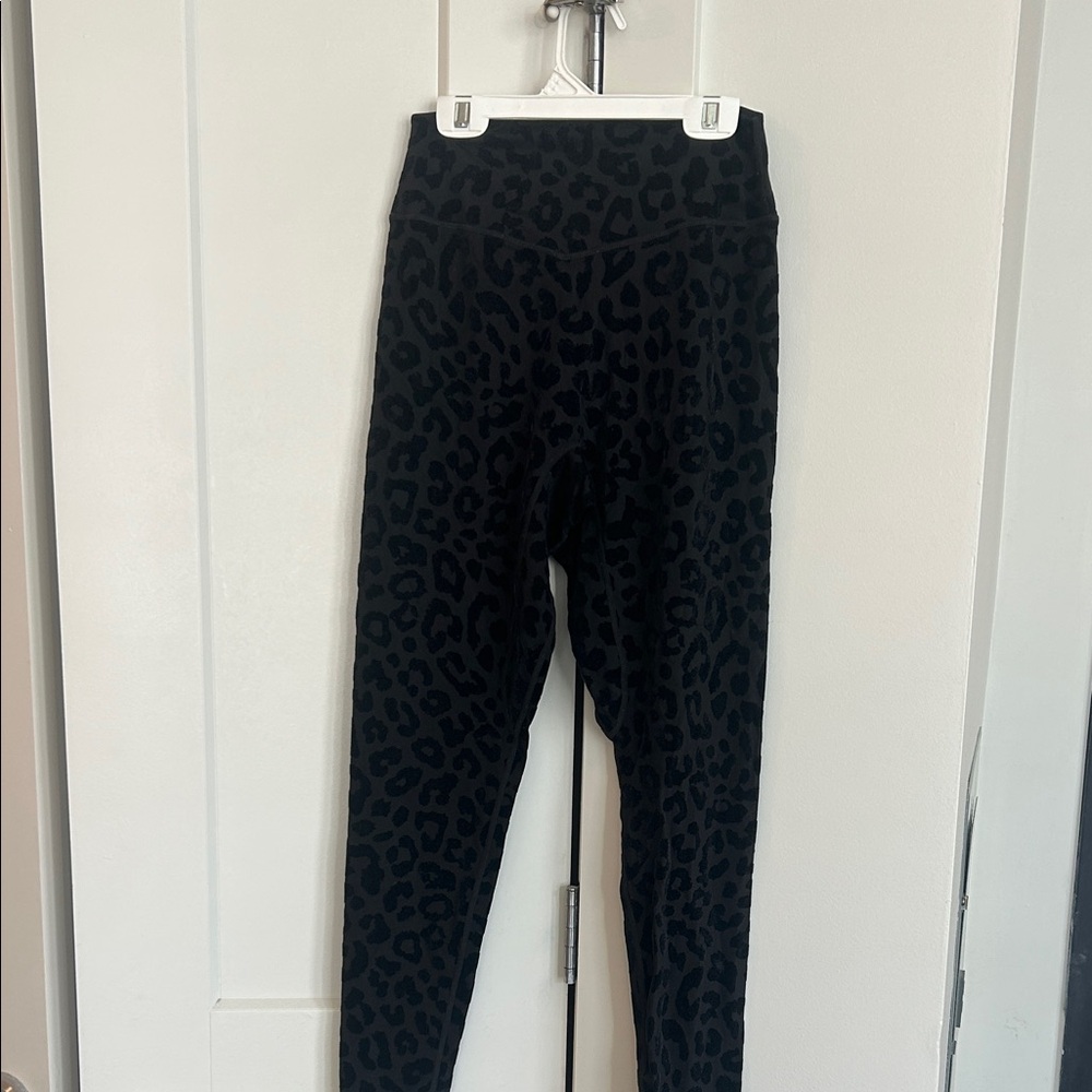 Balance Athletica Black Leopard Print Leggings